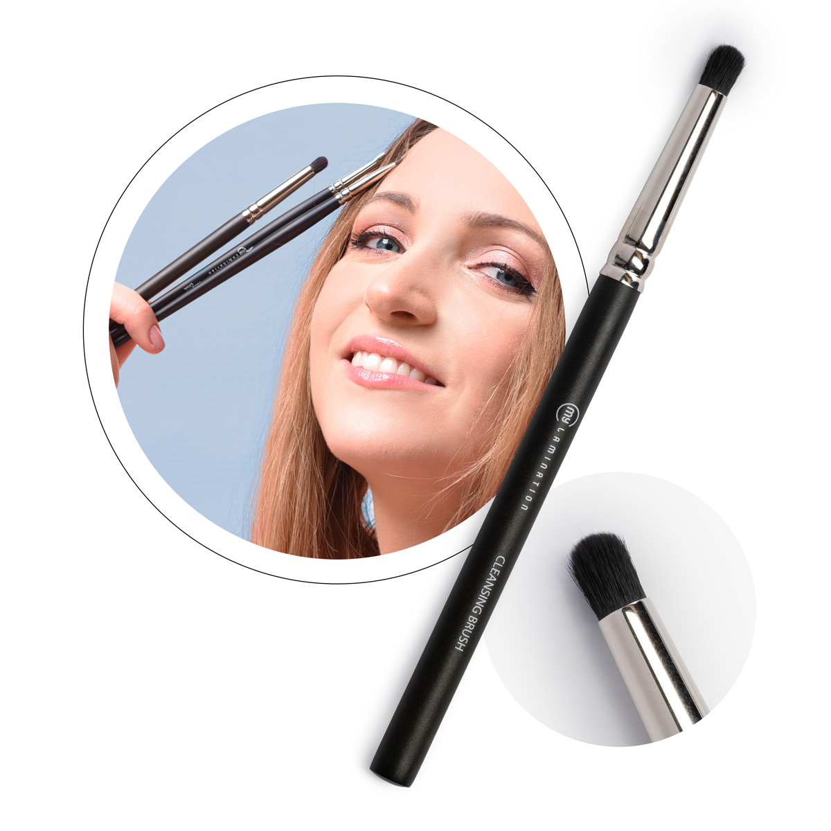 Cleansing Brush di my lamination pennello per la pulizia delle ciglia